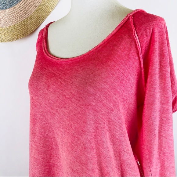 Free People Tops - FP burn out tee